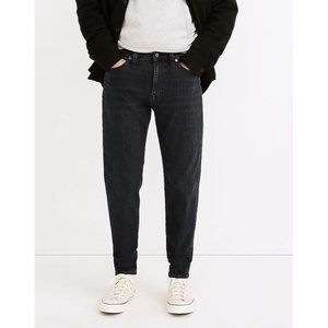 NWT MADEWELL Relaxed Taper Jeans Waites Wash Black 36x32